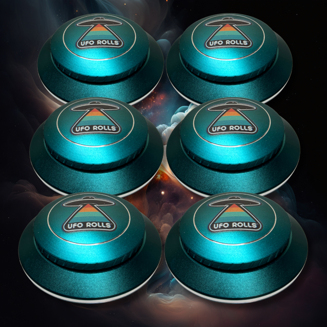 UFO Rolls Aluminum Grinder – 6 Pack