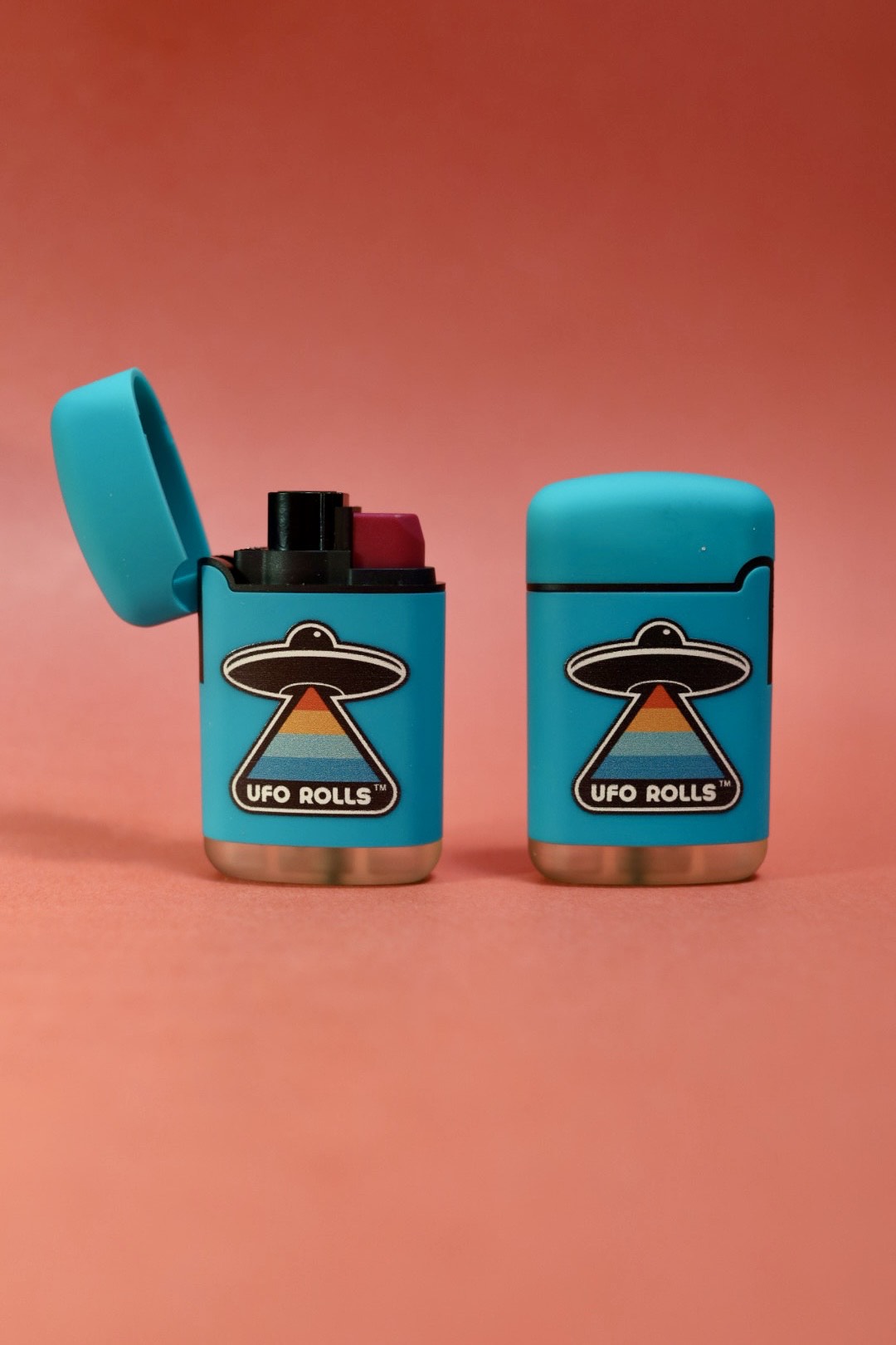 UFO Roll's Jet Flame Lighters (Fuel Not Included) - 12 Pack