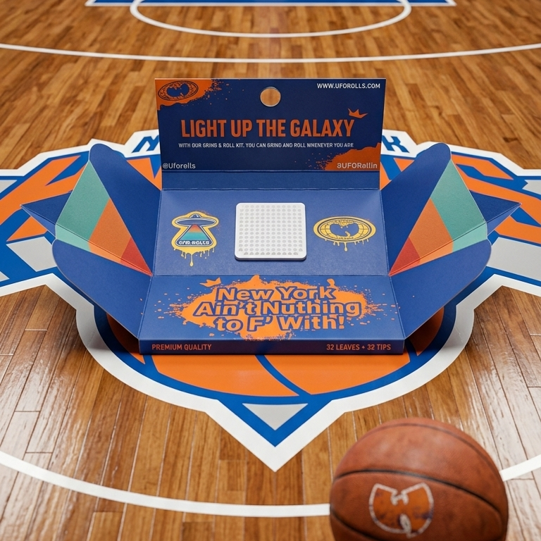 WUTANG Brand x UFO Rolls - NY Champions Edition Grind & Roll Kit (Preorder)