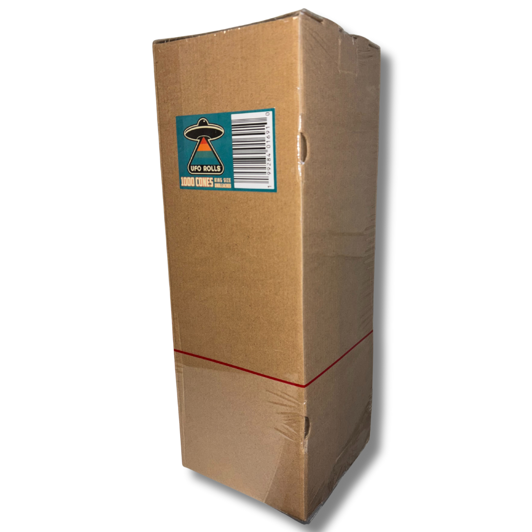 1000 Pre-Rolled Cones – King Size Slim (Bulk Box)