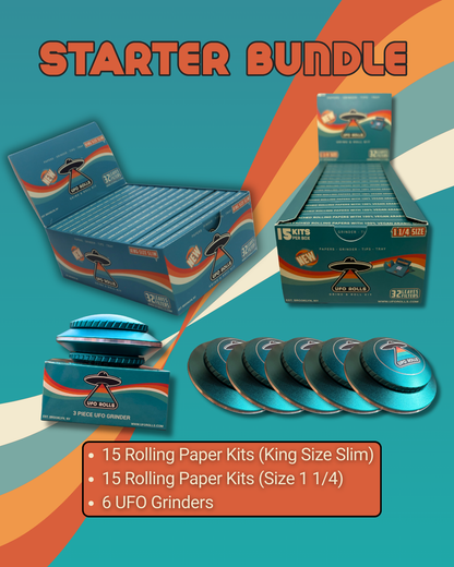 Starter Bundle – Smoke Shop Rolling Paper Starter Kit