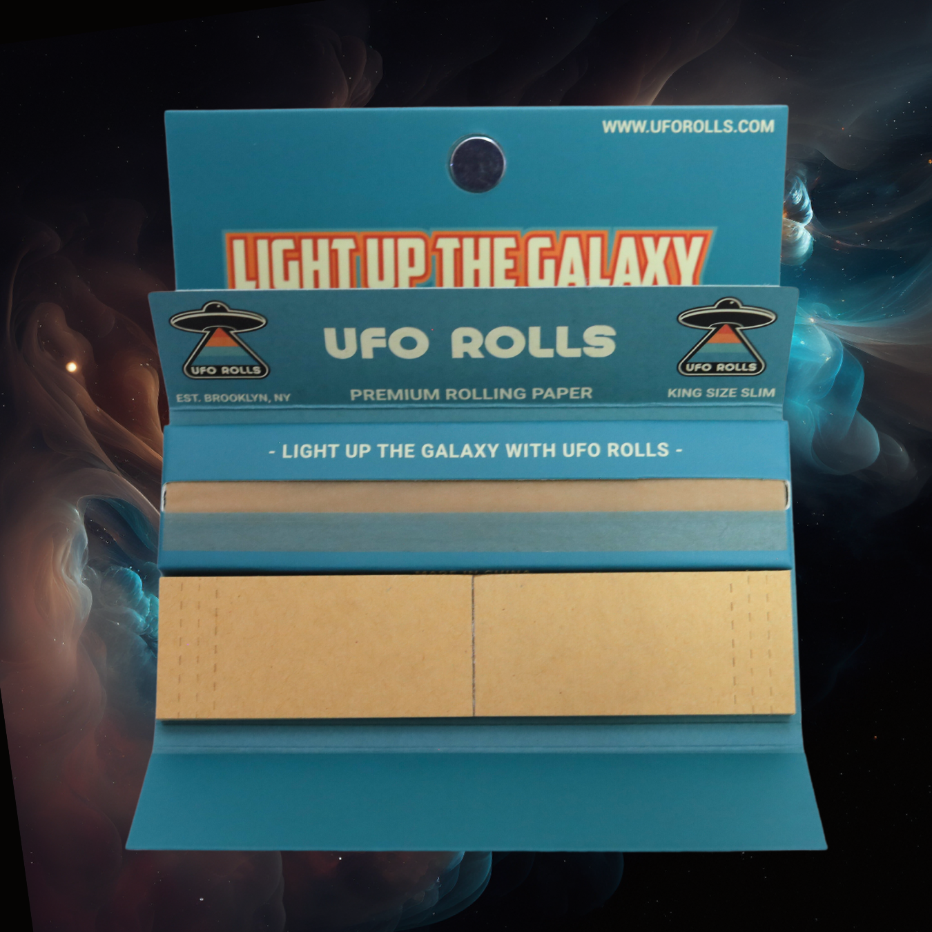 Grind & Roll Kit - 2 Packs [Unbleached, 32 Leaves per Pack]