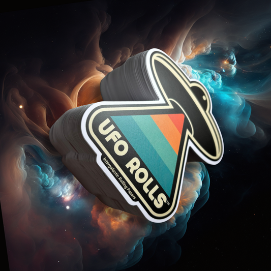 UFO Rolls Waterproof Vinyl Stickers – Pack of 250