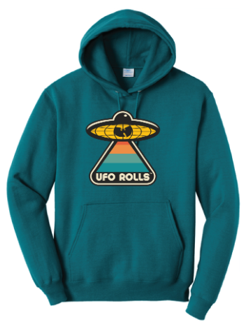 WUTANG BRAND™ x UFO Rolls Teal Hoodie