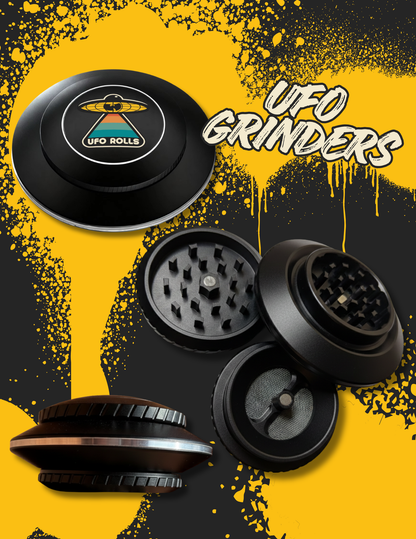 UFO Rolls x WUTANG BRAND™ 4-Piece Grinder