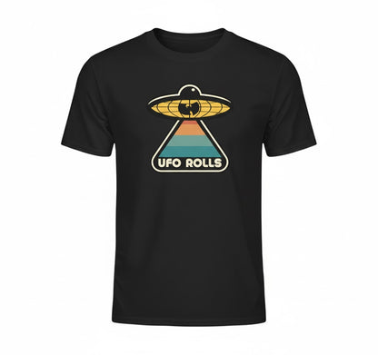 WUTANG BRAND™ x UFO Rolls Black T-Shirt (Pre-Order)