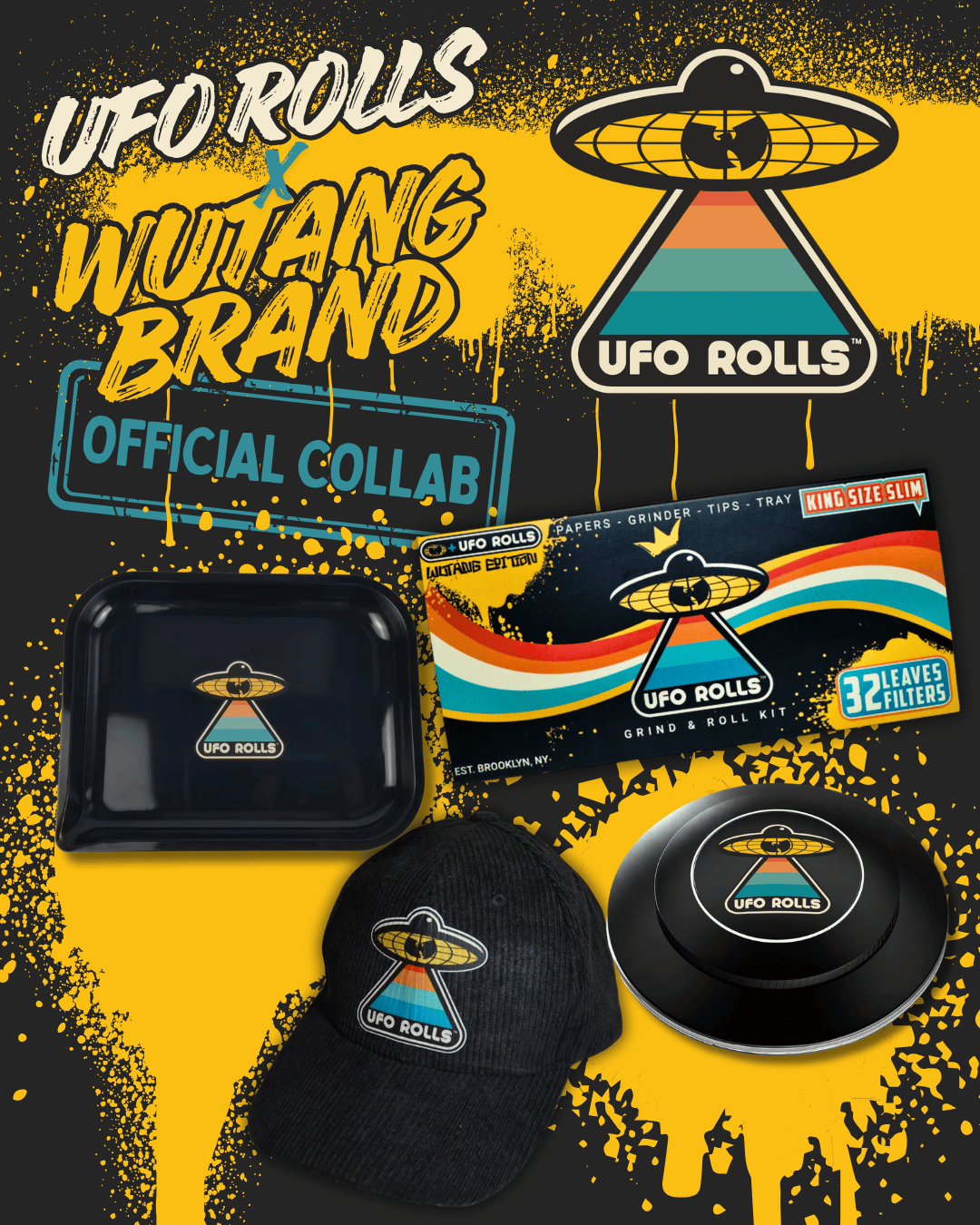 WUTANG Brand × UFO Rolls Limited Collaboration Bundle
