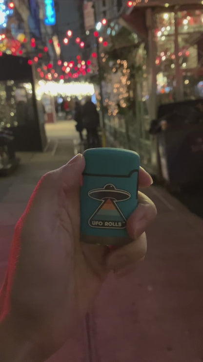 UFO Roll's Jet Flame Lighters (Fuel Not Included) - 12 Pack